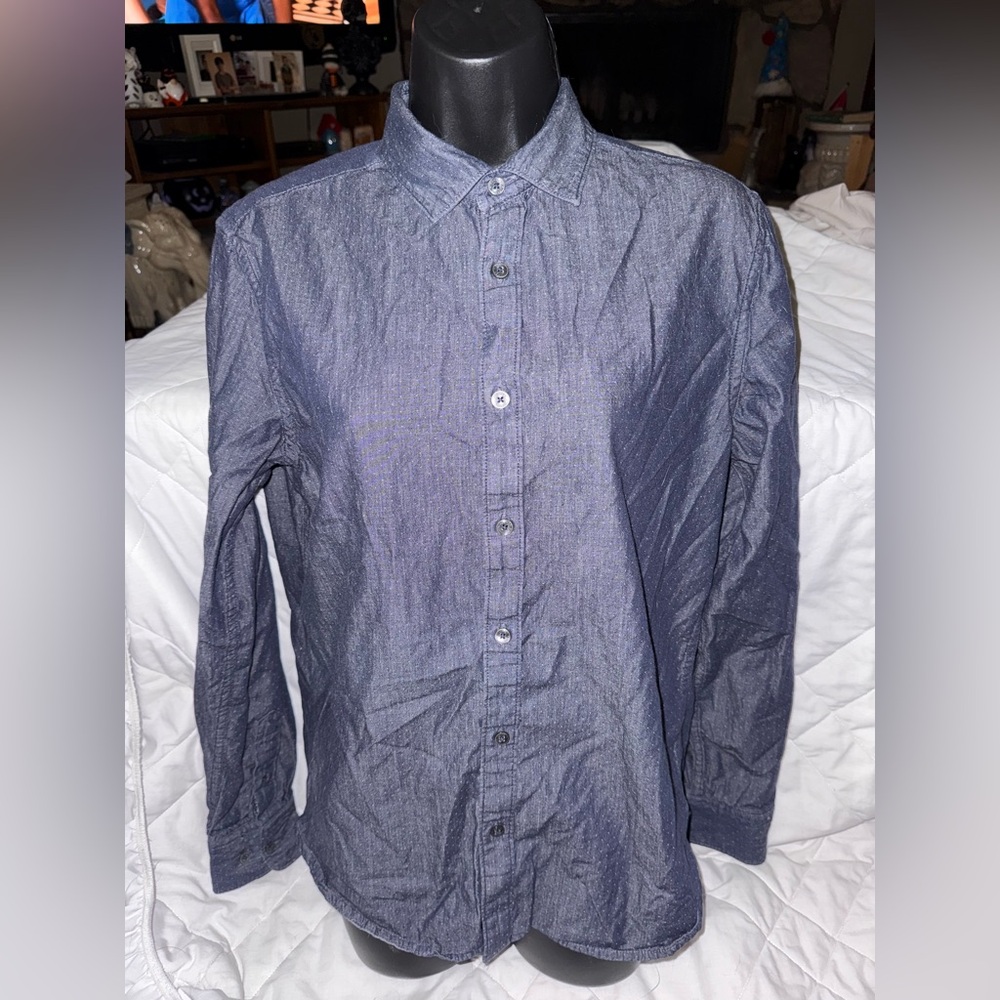 Denim & Flower Slim Fit Printed Cotton Full Sleeve Casual Shirts